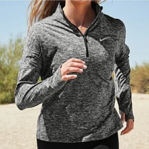 Nike Women's Dri-FIT 1/4-Zip Running Pullover Shirt Size L